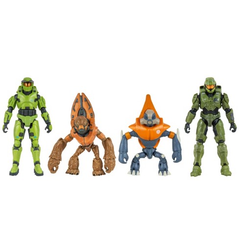 Halo Infinite World of Halo 4 Figures Series 1 2 3 4 Collection (Choose  Figure) (Master Chief (w/ Assault Rifle - Series 2))