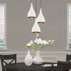 Livex Lighting Amador 1 - Light Pendant in  Shiny White - 2 of 4