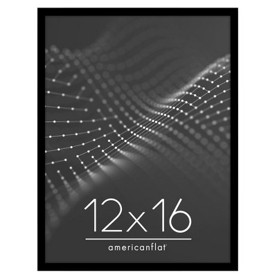 Americanflat Poster Frame - Perfect for Photos and Artwork - Black