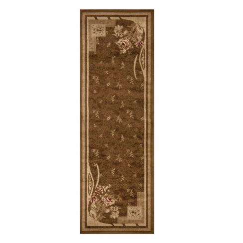 Minimalist Modern Floral Block Power-loomed Living Room Bedroom Entryway  Indoor Area Rug Or Runner By Blue Nile Mills : Target