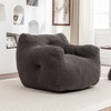Racxily Giant Bean Bag Sofa - High-Density Foam Sofa with Armrests,Comfy Lazy Sofa for Adults/Kids,Non-Slip,Ideal for Living Room/Bedroom - 3 of 4