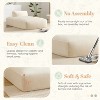 Whisen 72" Oversized Modular Right Facing Foam Filled Sofa Bed for Living Room Elderly Baby Friendly No Assembly Free Combination - 4 of 4