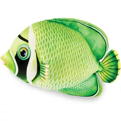 Underwraps Real Planet Butterfly Fish Green 7.5 Inch Realistic Soft Plush
