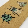 Balta Rugs 1'5"x2'5" Beetle and Bugs Natural Papilio Coir Doormat - 3 of 4