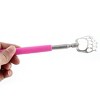 Unique Bargains Stainless Steel Retractable Comfortable Convenient Back Scratcher Pink 1 Pc - 3 of 4
