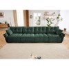 Oversized 141.7" Chenille Modular 4-seater Sectional Sofa with High-Resilience Cushions, 4-Piece Free combination Sofa - 3 of 4