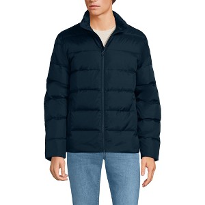 Lands' End Men's Wide Channel 600 Down Puffer Jacket - 1 of 4