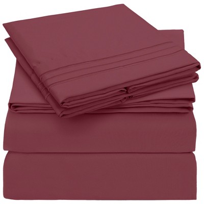 4 Piece Microfiber Sheet Set - Mellanni
