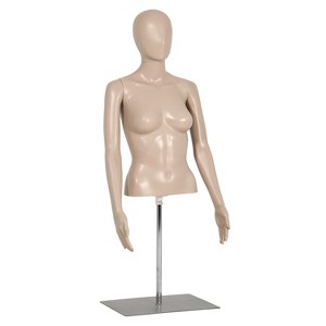 FDW Male/Female Mannequin Height Adjustable Mannequin Torso Dress Form Sewing Manikin with Stable Metal Base Mannequin Clothing Form - 1 of 4
