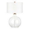 Hudson and Canal 24.75" Tall Table Lamp with Fabric Shade - 2 of 4