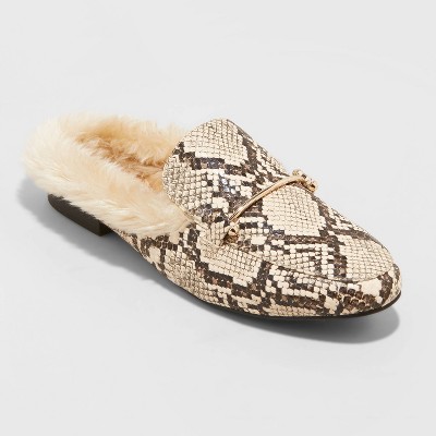 fur mules target