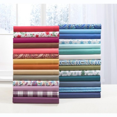 BrylaneHome BH Studio Solid Microfiber Sheet Set