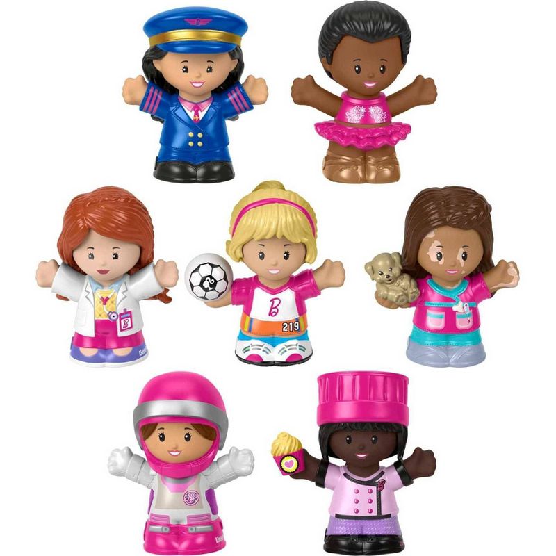 Fisher-Price Little People Barbie You Can Be Anything Figures - 7pk, 5 of 8