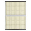 Unique Bargains Stackable Velvet Jewelry Organizer Trays with Removable Divider for Drawers Set of 2 - 2 of 4