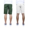 Galaxy By Harvic Men's 5-Pocket Flat-Front Slim-Fit Stretch Chino Shorts (Size 30-42) - 2 of 3