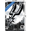 Trends International NBA San Antonio Spurs - Maximalist Logo 23 Unframed Wall Poster Prints - 3 of 4
