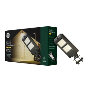 GE Household Lighting Outdoor Security Solar Street Light Fixture 5CCT - 1 of 4