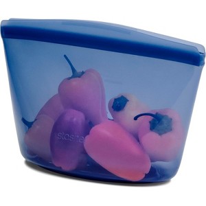 Premium Silicone Reusable Food Storage Bowl, Leak-free Container, Microwave, Oven, Dishwasher Safe - 1 of 4