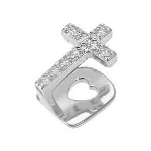 Unique Bargains Fake Teeth Grills Fashion Cross for Hip Hop Gift 1 Set - 1 of 4