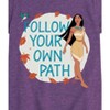 Girls' - Disney Princess - Pocahontas Follow Your Own Path Fitted Short Sleeve Graphic T-Shirt - 2 of 4