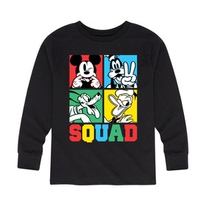 Boys' - Disney - Squad Grid Long Sleeve Graphic T-Shirt - 1 of 4