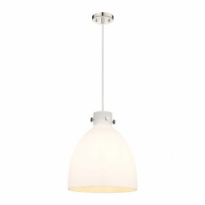 Newton Bell - 1 Light Pendant In Industrial Style-16 Inches Tall and 14 Inches Wide - 1 of 1