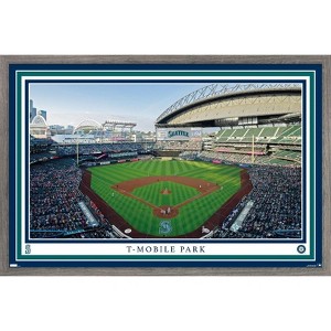 Trends International MLB Seattle Mariners - T-Mobile Park 22 Framed Wall Poster Prints - 1 of 4
