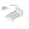 AFI Furnishings Warren Platform Bed F WH - 4 of 4