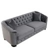 TiramisuBest 3-seater + 3-seater Combination sofa,Grey - 3 of 4