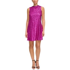 Kensie Womens Mesh Shift Dress - 1 of 1