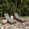 ARDEN earthFIBER Outdoor Chaise Cushion, 21 x 72, Water repellent, Fade Resistant, Cushion for Chaise Lounger 21 x 72 - 3 of 4