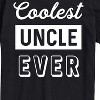 Men's - Instant Message - Coolest Uncle Ever Short Sleeve Graphic T-Shirt - 2 of 4