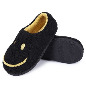 Women's Memory Foam Slippers,Casual Bedroom Slippers Home Shoes - 1 of 4
