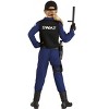 HalloweenCostumes.com SWAT Team Sweetie Costume for Girls - 2 of 3