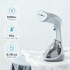 WHALL Compact Handheld Steamer with Brush, Fast Heat Up Steam Ironing, Dry Ironing, 1200W - 2 of 4