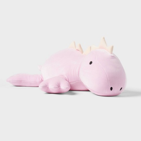 Детские мягкие игрушки Pillowfort Dinosaur Weighted Plush Kids' Throw Pillow Purple