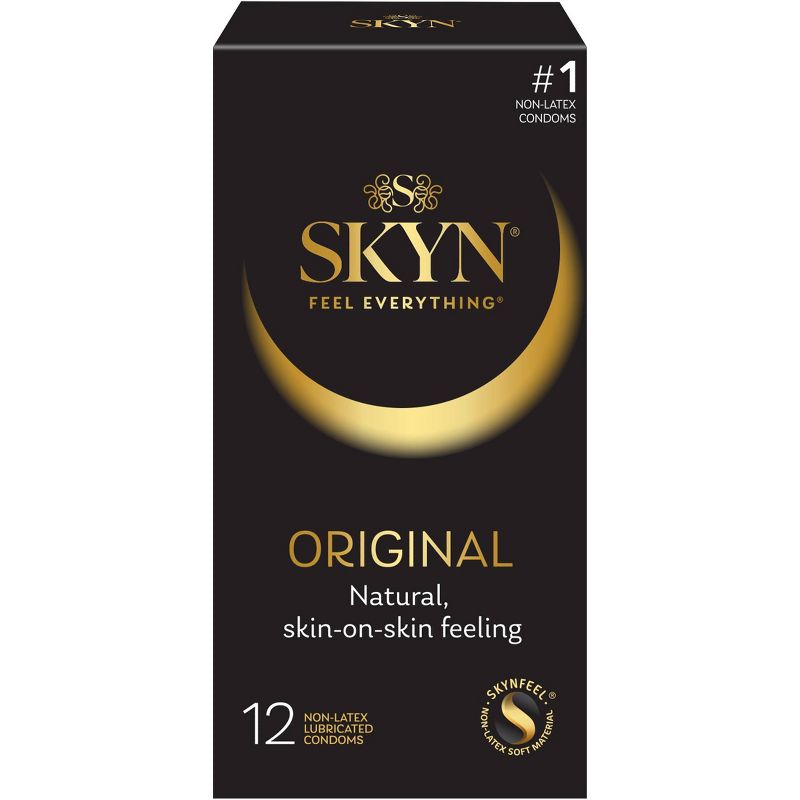 SKYN Original Non-Latex Lubricated Condoms, 1 of 13