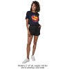 Women's Superman 2025 Glowing Shield Choices Loose T Shirt - 3 of 4