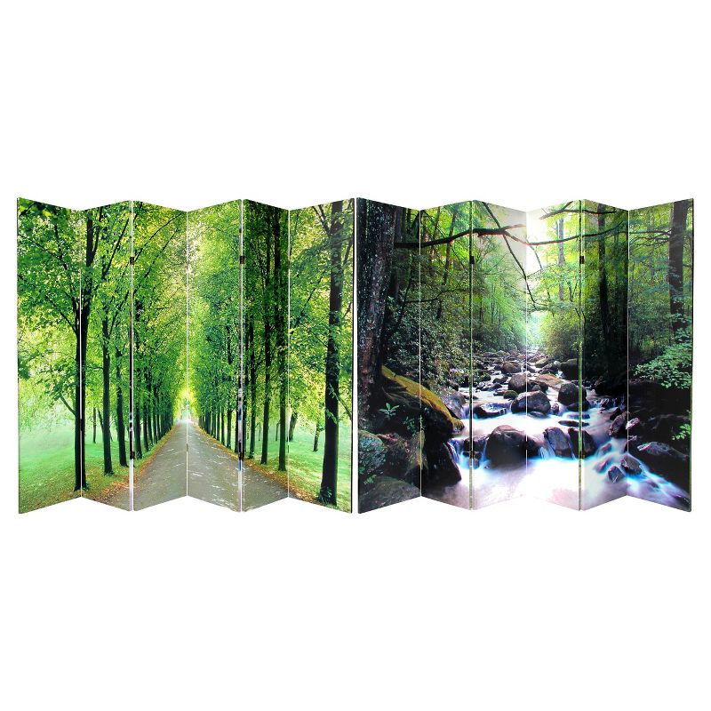 Path of Life Room Double Sided Divider - Oriental Furniture, 1 of 6