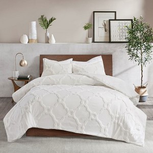 3Pcs Duvet Set, Bedding Set, Cotton Bed Comforter - 1 of 4