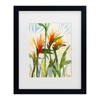 Trademark Fine Art Sheila Golden Birds of Paradise Matted Framed Art - 2 of 4