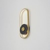 ET2 Lighting Gravity 1 - Light Wall Light in  Black/Gold - 2 of 4