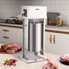 VEVOR Electric Stuffer, 15L Large Capacity, 260W Vertical Sausage Stuffer with Speed Stepless, 304 Stainless Steel Sausage Machine, Silver - 2 of 4