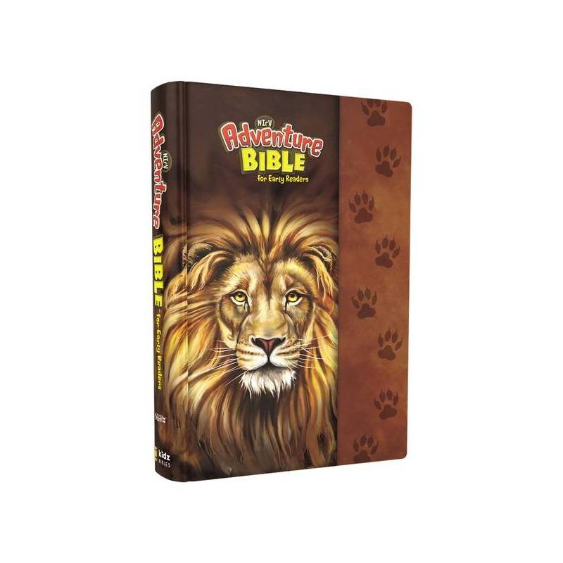 Nirv, Adventure Bible for Early Readers, Hardcover, Full Color, Magnetic Closure, Lion - by  Zondervan, 1 of 2