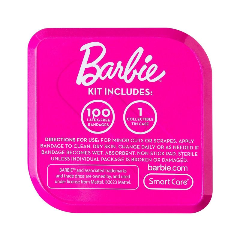 Smart Care Barbie Latex-free Bandages - Collector Case - 100ct, 5 of 7