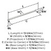 Amerock Cowrie Pull for Cabinets, Drawers, and Furniture - 3 of 4