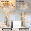 Maliang  Low Profile Caged Ceiling Fan with Lights Remote Control - 4 of 4