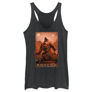 Women's Star Wars: The Book of Boba Fett Rancor on the Loose Racerback Tank Top - 1 of 4