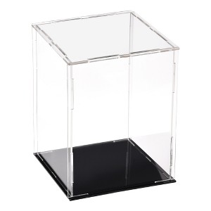 Unique Bargains Acrylic Dustproof Protection Crafts Collectibles Display Box - 1 of 4