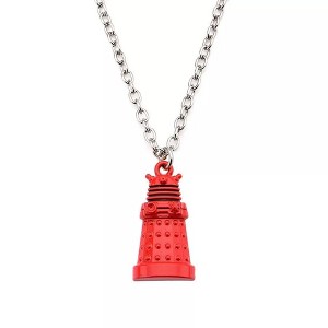 BBC Doctor Who Red Dalek 3D Pendant Necklace - 1 of 4